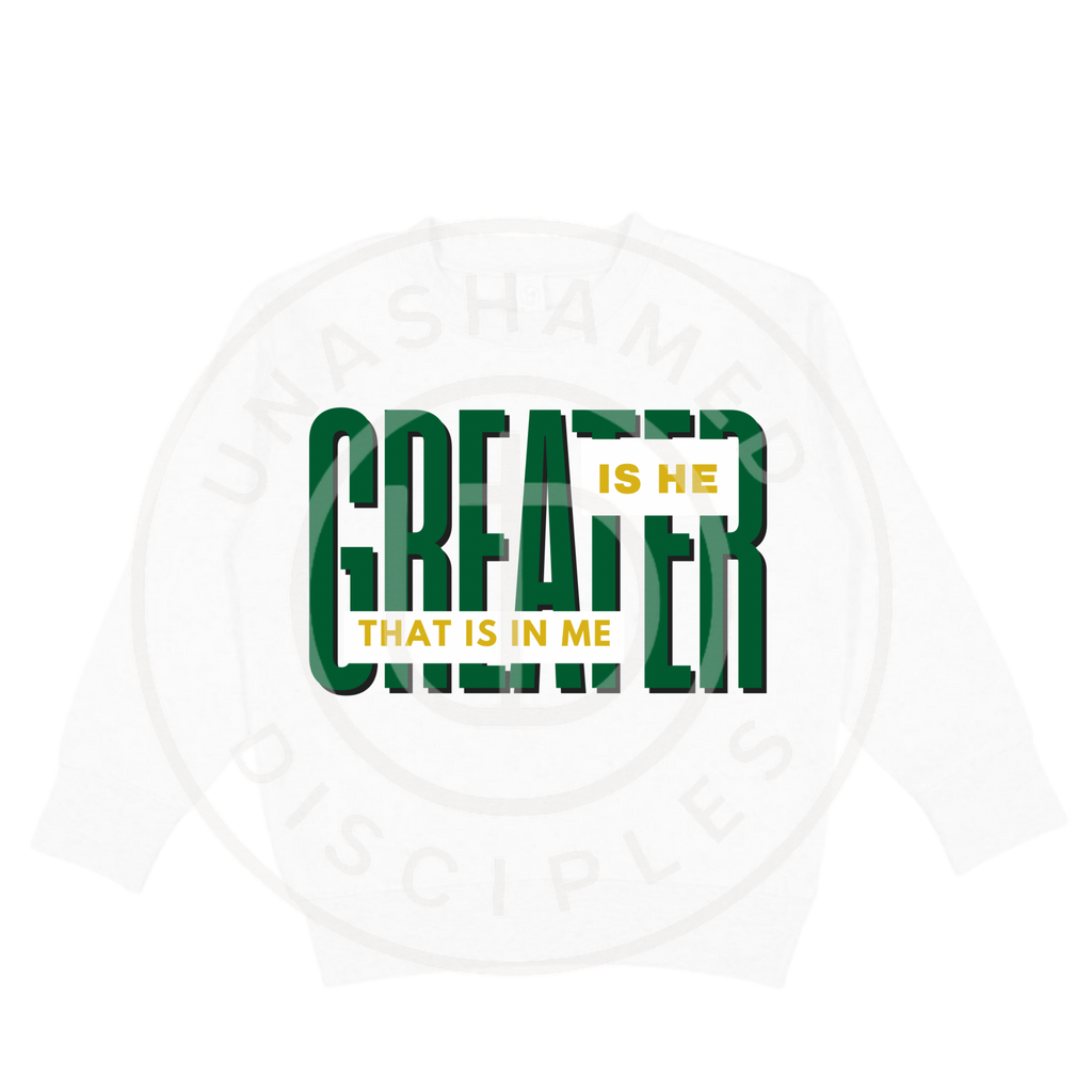 Greater is He!