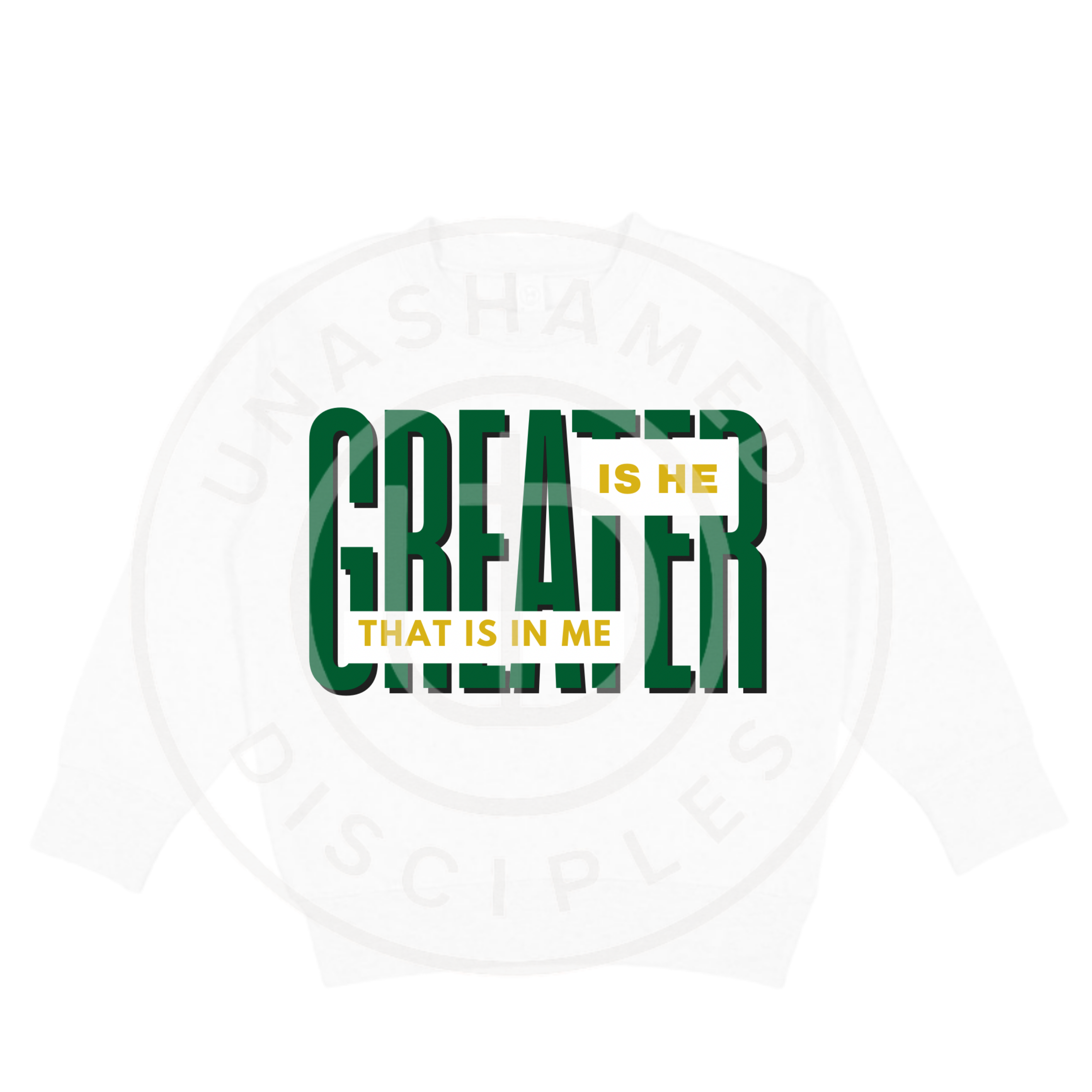 Greater is He!