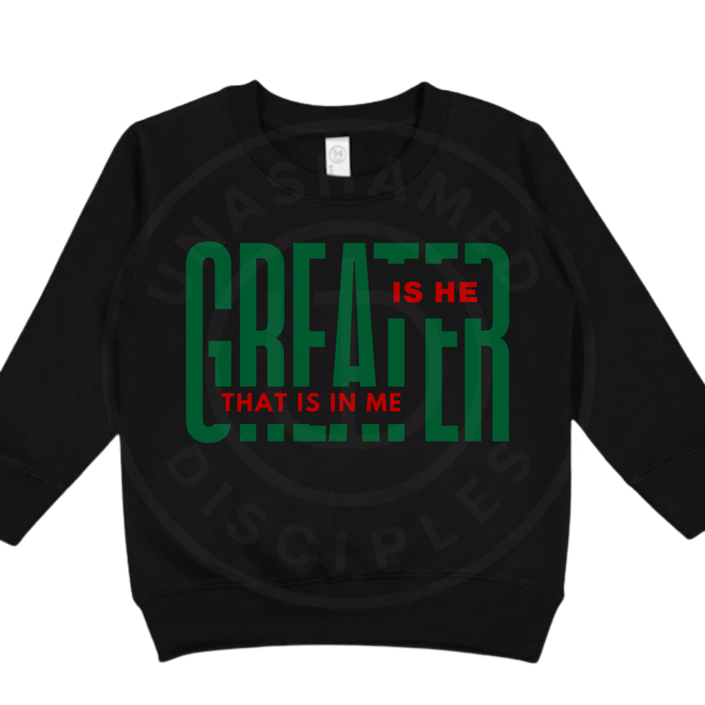 Greater is He!
